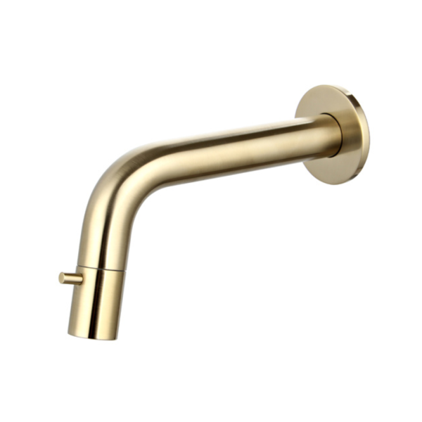 Fonteinkraan inbouw rond inkortbaar goud